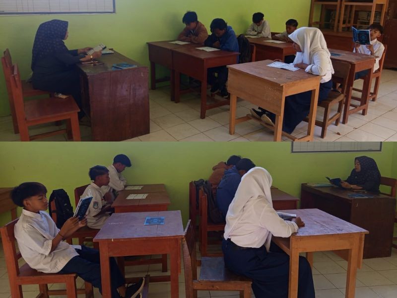 Kegiatan Pembiasaan Senin-Kamis Pagi: Membaca Juz Amma